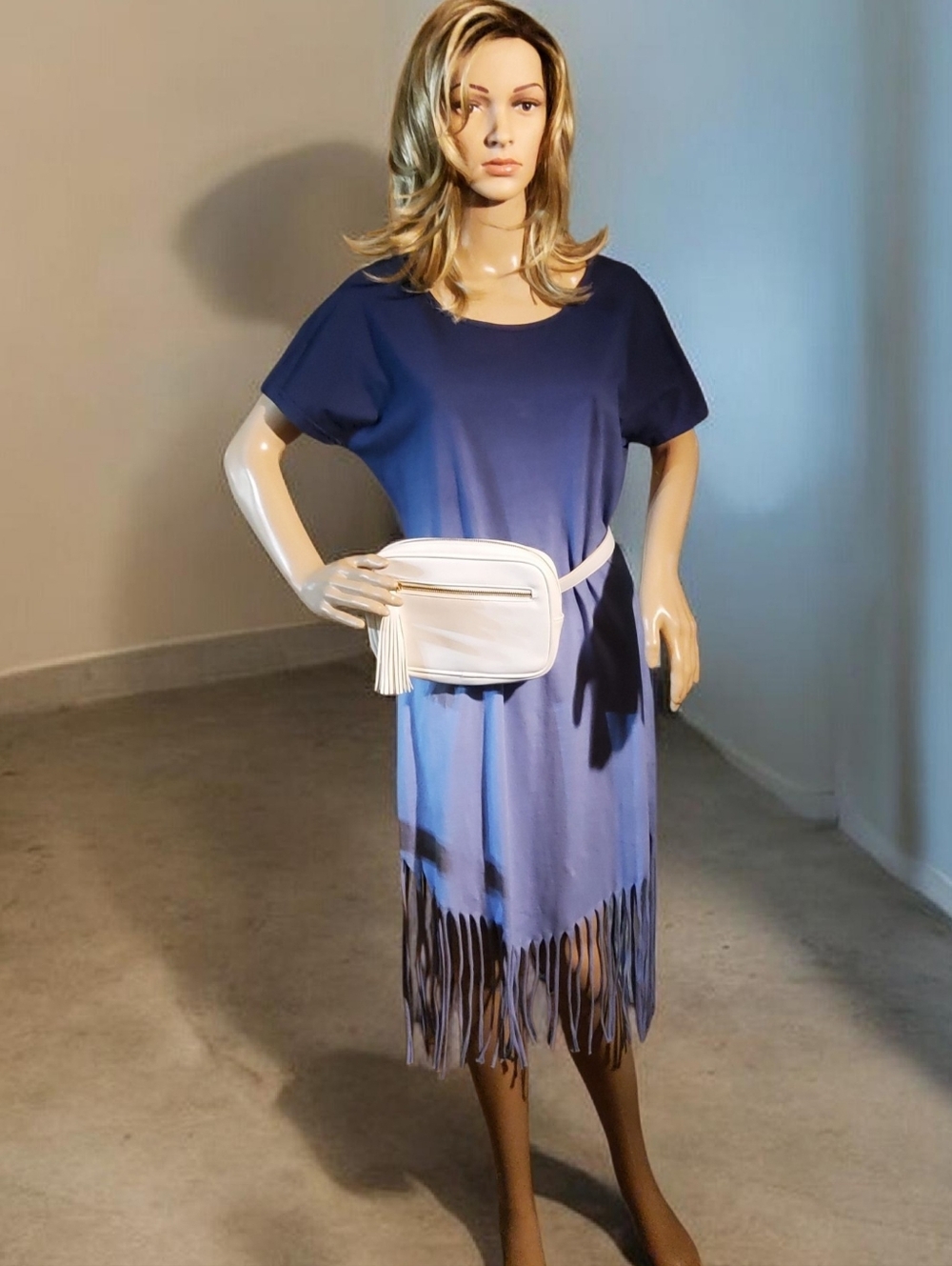 Noisy May Jersey Midi Tank Dress